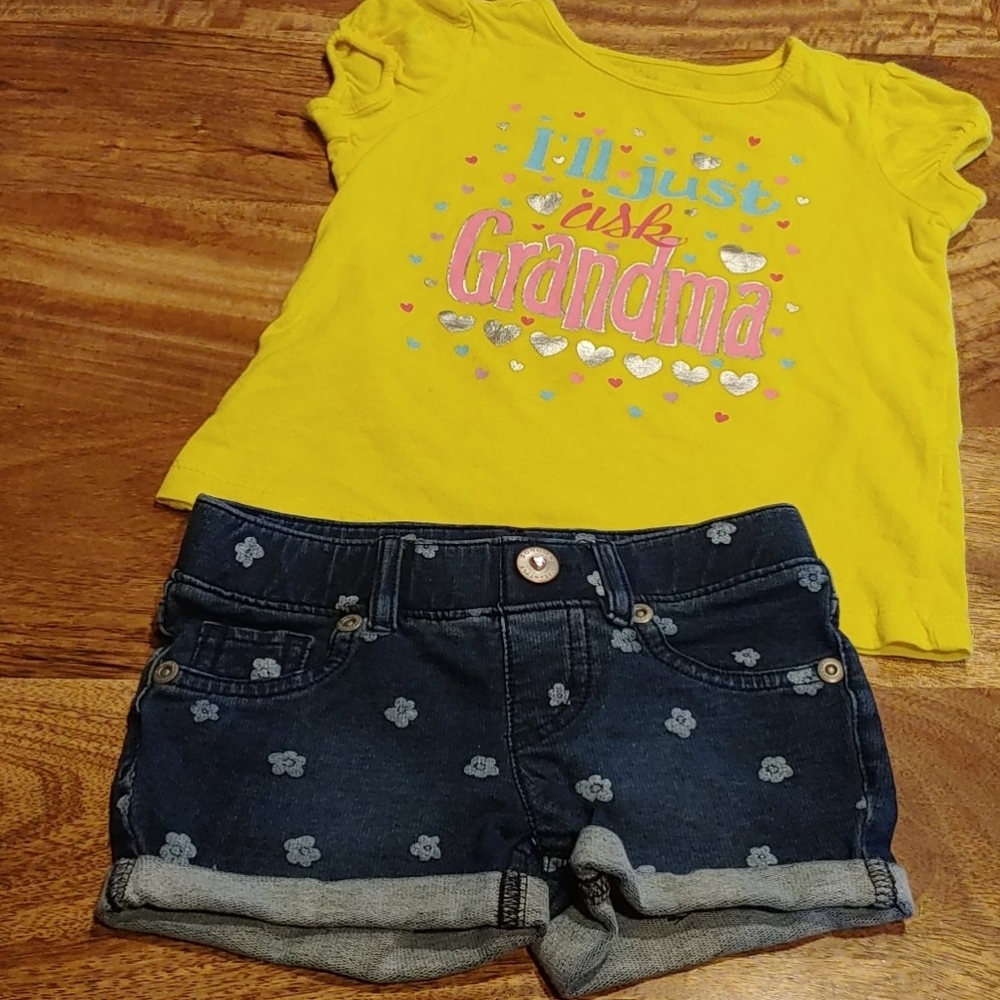 Jumping Bean/Sonoma Matching Set 4/4T